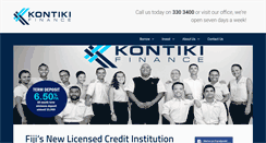 Desktop Screenshot of kontikifinance.com